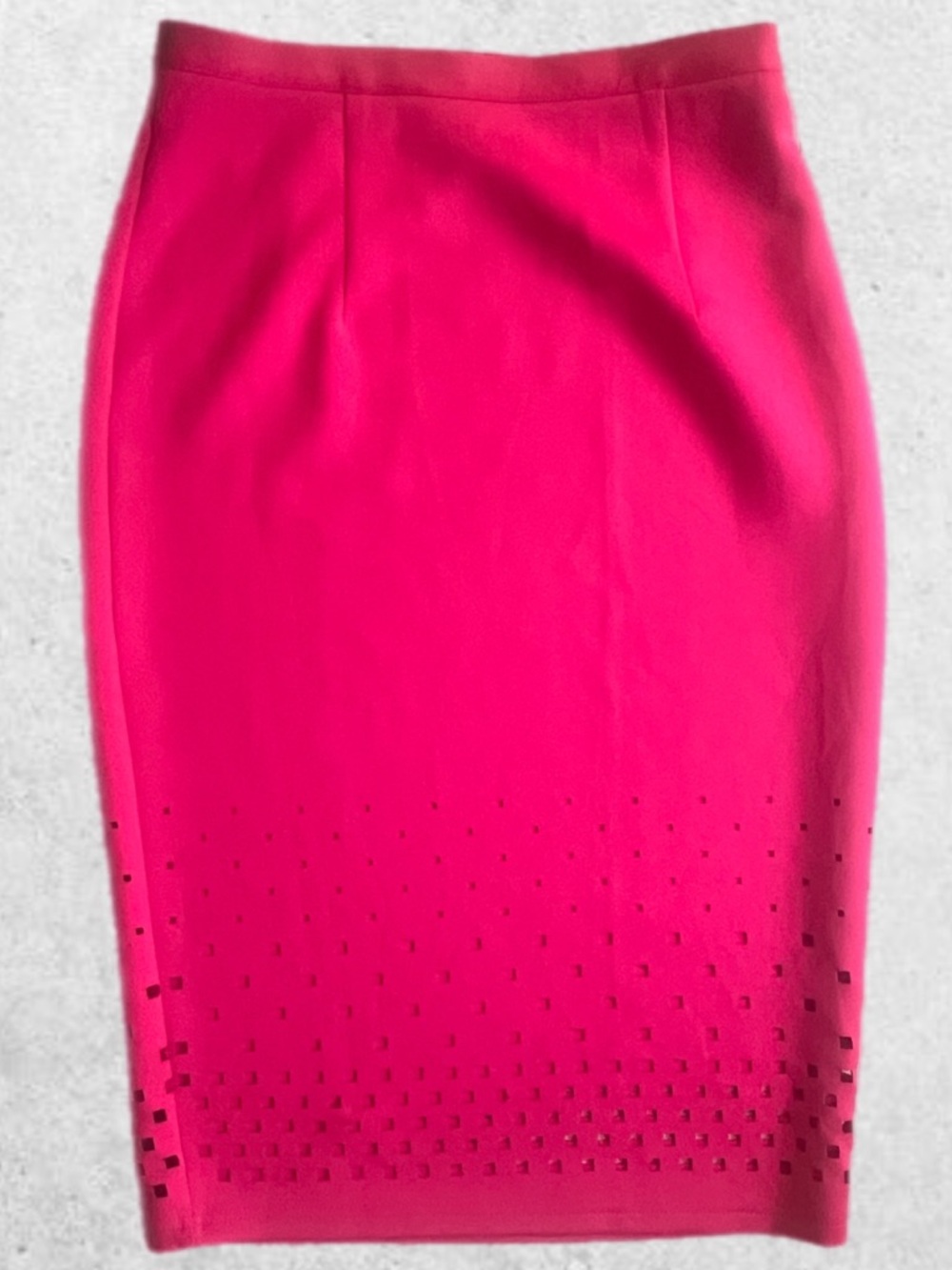 Spense Hot Pink Pencil Skirt